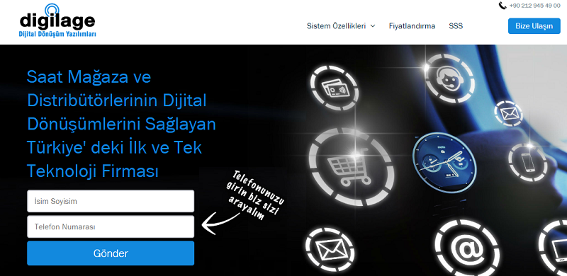 Digilage Ürünümüzün Web Sitesi Yayında