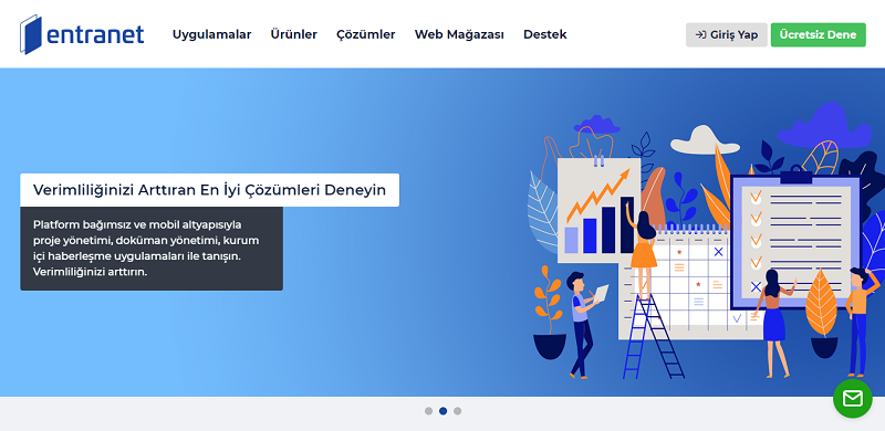 Entranet.com Web Sitesi Yenilendi