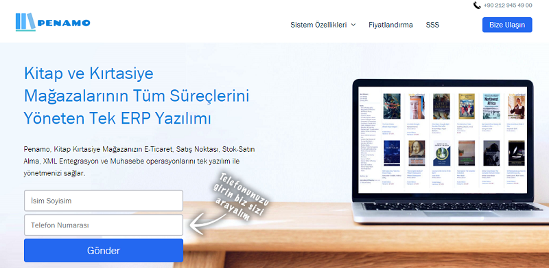 Penamo Ürünümüzün Web Sitesi Yayında